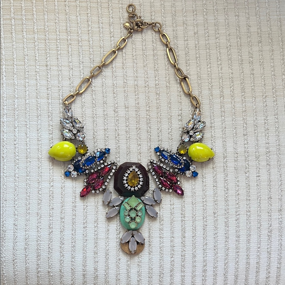 J. Crew Colorful Statement Necklace